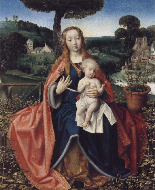 Jan provoost THe Virgin and Child in a Landscape Germany oil painting art